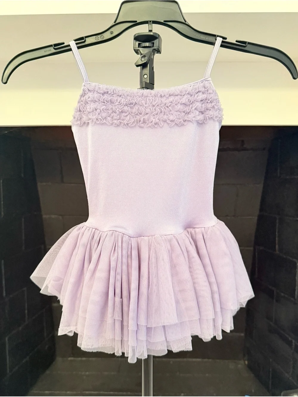 Bloch Lilac Tutu Dance Costume w/Tights and Leg Warmers- Girls 6X-7